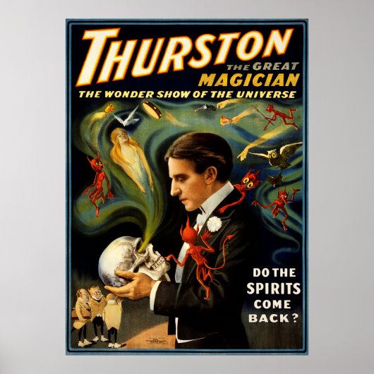 Thurston de Grote Magicus Poster (Voorkant)