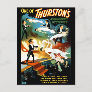 Thurston is een klinkende mysterie. briefkaart