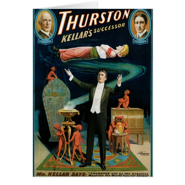 Thurston ~ Kellar's opvolger  Magische Wet (Voorkant)