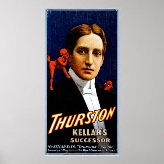 Thurston Kellar's successor Poster (Voorkant)
