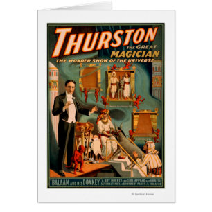 Thurston - les démons et l'âne disparaissent la