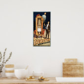 THURSTON Magicia De gevangene van het Show in het  Poster (Keuken)