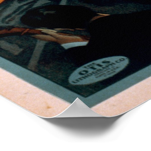 THURSTON Magicien Illusionniste VAUDEVILLE Poster (Coin)