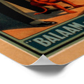 THURSTON Magicische illusionist VAUDEVILLE Poster (Hoek)