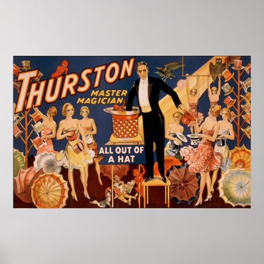 Thurston Master Magicia Poster (Voorkant)