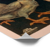 Thurston meester magicus en zijn huisdieren poster (Hoek)