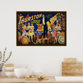  Thurston, meester Magicus Poster (Keuken)