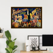  Thurston, meester Magicus Poster (Thuiskantoor)
