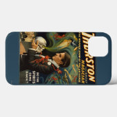 Thurston the Great Magician Holding Skull Magic Case-Mate iPhone Case (Achterkant (horizontaal))