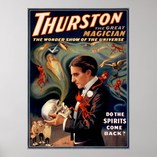 Thurston The Magicia Poster (Voorkant)