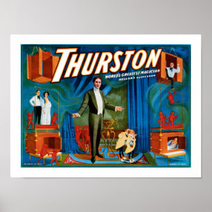Thurston ~ World's grootste Magiciër Poster