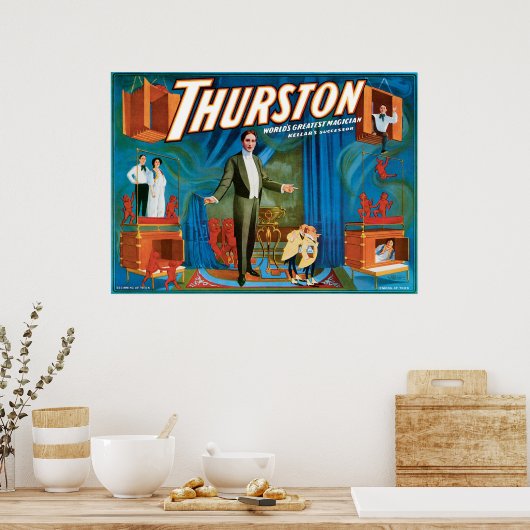 Thurston World's grootste  wet Poster (Keuken)