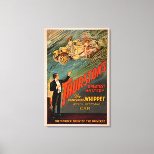 Thurston's verbannen Whippet Willys-Overland Canvas Afdruk