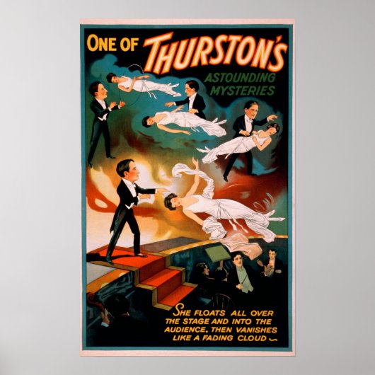 Thurston's verbluffende mysteries Magisch Poster (Voorkant)