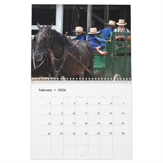 Thy Amish Photobook Calendar Kalender (Feb 2026)