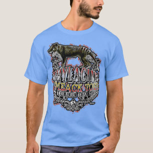 Thylacine de bedreigde tijger van de Tasmaanse lev T-shirt