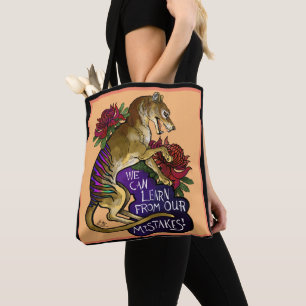 Thylacine kunnen we leren draagtas