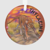 Thylacine Ornament (achterkant)