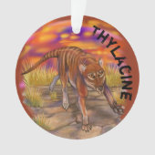 Thylacine Ornament (voorkant)