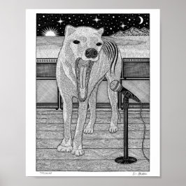 Thylacine Poster