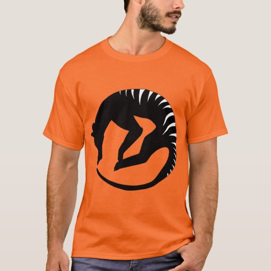 Thylacine Stillevende Logo shirt (Voorkant)