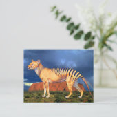 Thylacine (Tasmaanse tijger) Briefkaart (Staand voorkant)