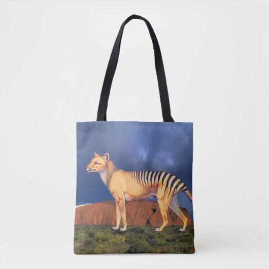 Thylacine (Tasmaanse tijger) Draagtas (Voorkant)