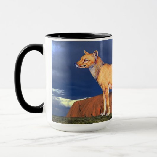 Thylacine (Tasmaanse tijger) Mok (Links)