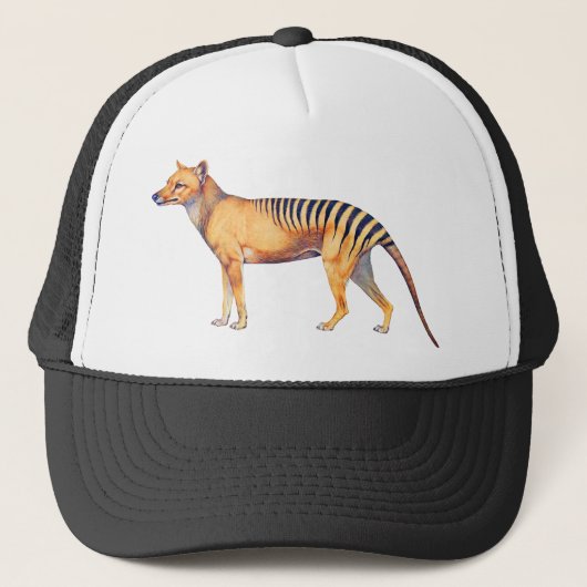 Thylacine (Tasmaanse tijger) Trucker Pet (Voorkant)