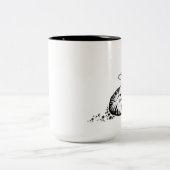 Thylacine Tweekleurige Koffiemok (Center)