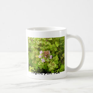 Thym pour la tasse de thé