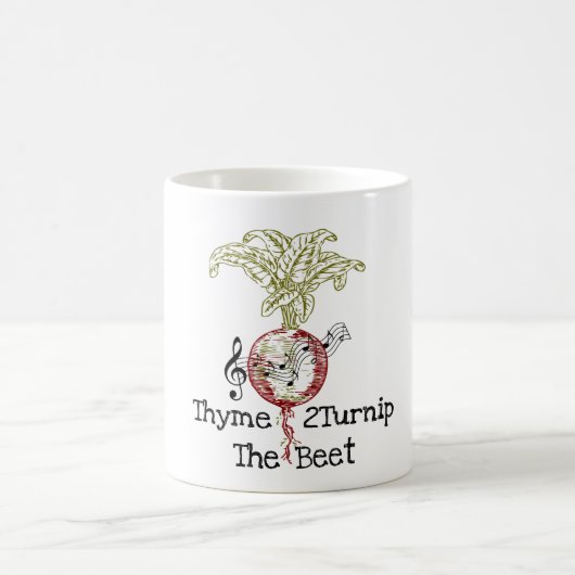 Thyme 2Turnip Beet Coffee Mug (Centre)