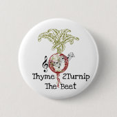 Thyme 2Turnip the Beet Button (Voorkant)