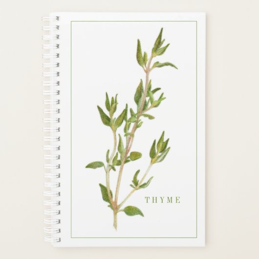 THYME 5.5x8.5 Planificateur / Calendrier (Devant)