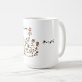 Thyme Courage Sterkte Koffiemok (Voorkant rechts)