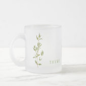 THYME FRAIS Verre givré Mug (Gauche)