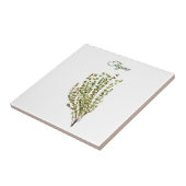 Thyme Herb Greenery Kitchen Culinaire Green Plant  Tegeltje (Zijkant)