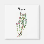 Thyme Herb Magnet Magneet (Voorkant)
