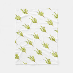 Thyme kruiden Botanische kruiden Fleece Deken