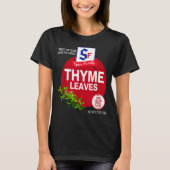 Thyme Leaves Halloween Sce Costume Group Matching T-shirt (Voorkant)