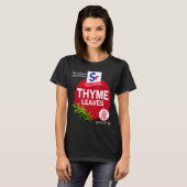 Thyme Leaves Halloween Sce Costume Group Matching T-shirt (Voorkant volledig)