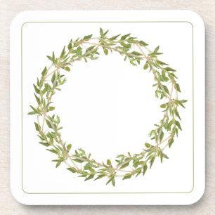 THYME WREATT Dessous de verre en plastique dur