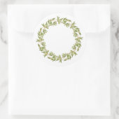THYME WREATT Stickers Rond Large (Sac)
