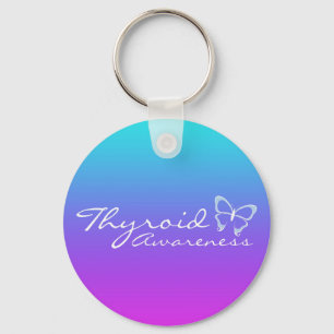 Thyroid Awareness Sleutelhanger