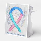 Thyroid Cancer Awareness Ribbon Party Favor Boxes Bedankdoosjes (Achterkant)