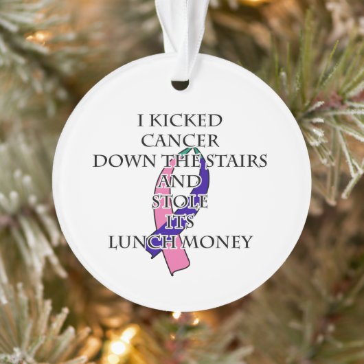 Thyroid Cancer Bully Ornament (Boom)