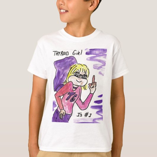 Thyroid Girl T shirt (Voorkant)