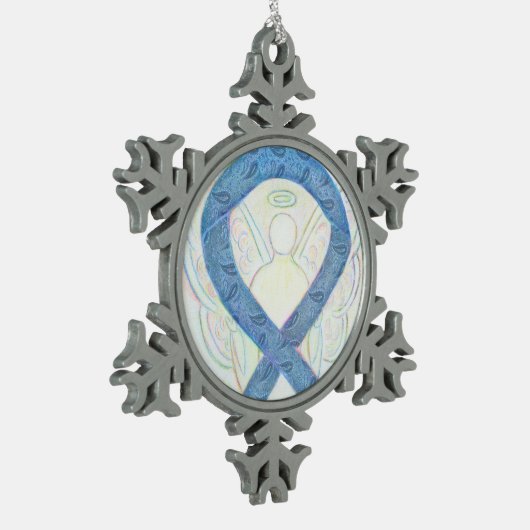 Thyroid Sensibilisation Ruban Angel Ornement (Gauche)