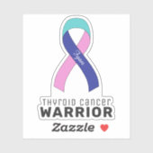 Thyroïde Cancer Vinyl Sticker (Vel)