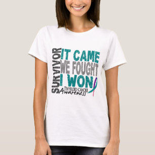 Thyroïde kanker Overlevingskans Het kwam tot ons  T-shirt